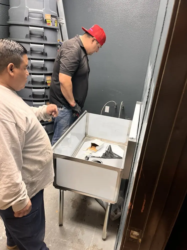 Commercial plumbing and sink installation in South Salt Lake